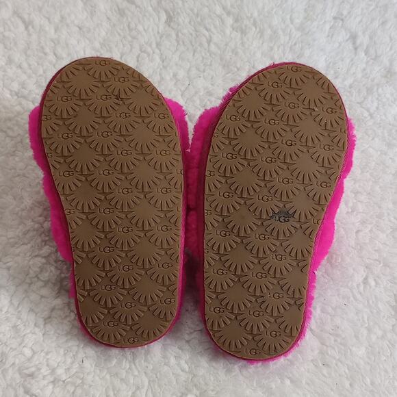UGG Fluff Yeah Slides pink Toddler 10 - Picture 7 of 7